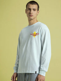 Bewakoof Men Ice Melt Akuma Graphic Printed Round Neck Pure Cotton Oversized T-shirt