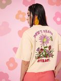 DILLINGER Women Graphic Printed Oversized T-shirt