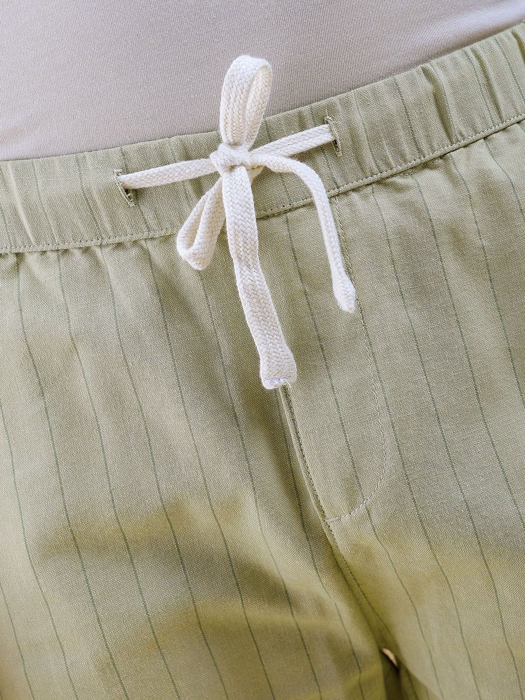 The Indian Garage Co Men Striped Regular Fit Mid-Rise Shorts