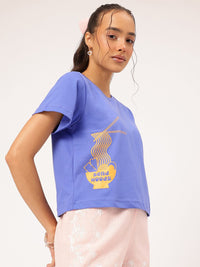 DressBerry Chill Mode Printed T-shirt