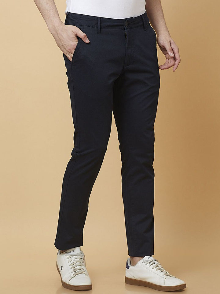 Being Human Men Slim Fit Chinos Trousers