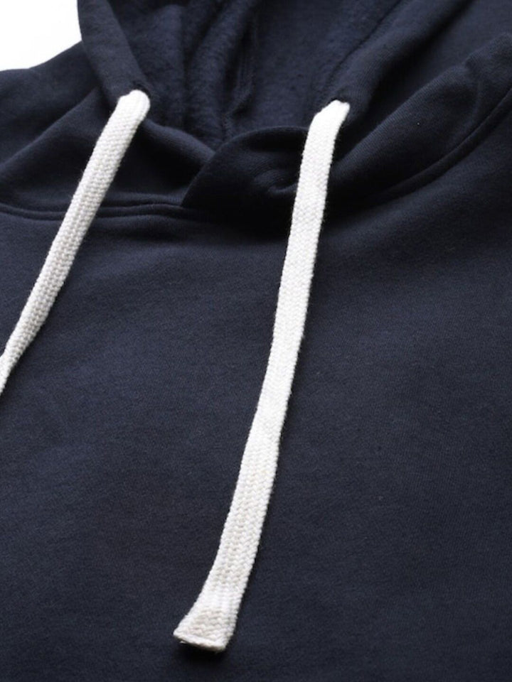 Kampus Sutra Wanita Tentera Laut Blue Hooded Sweatshirt
