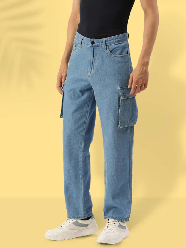 Bene Kleed Men Relaxed Fit Cargo Jeans