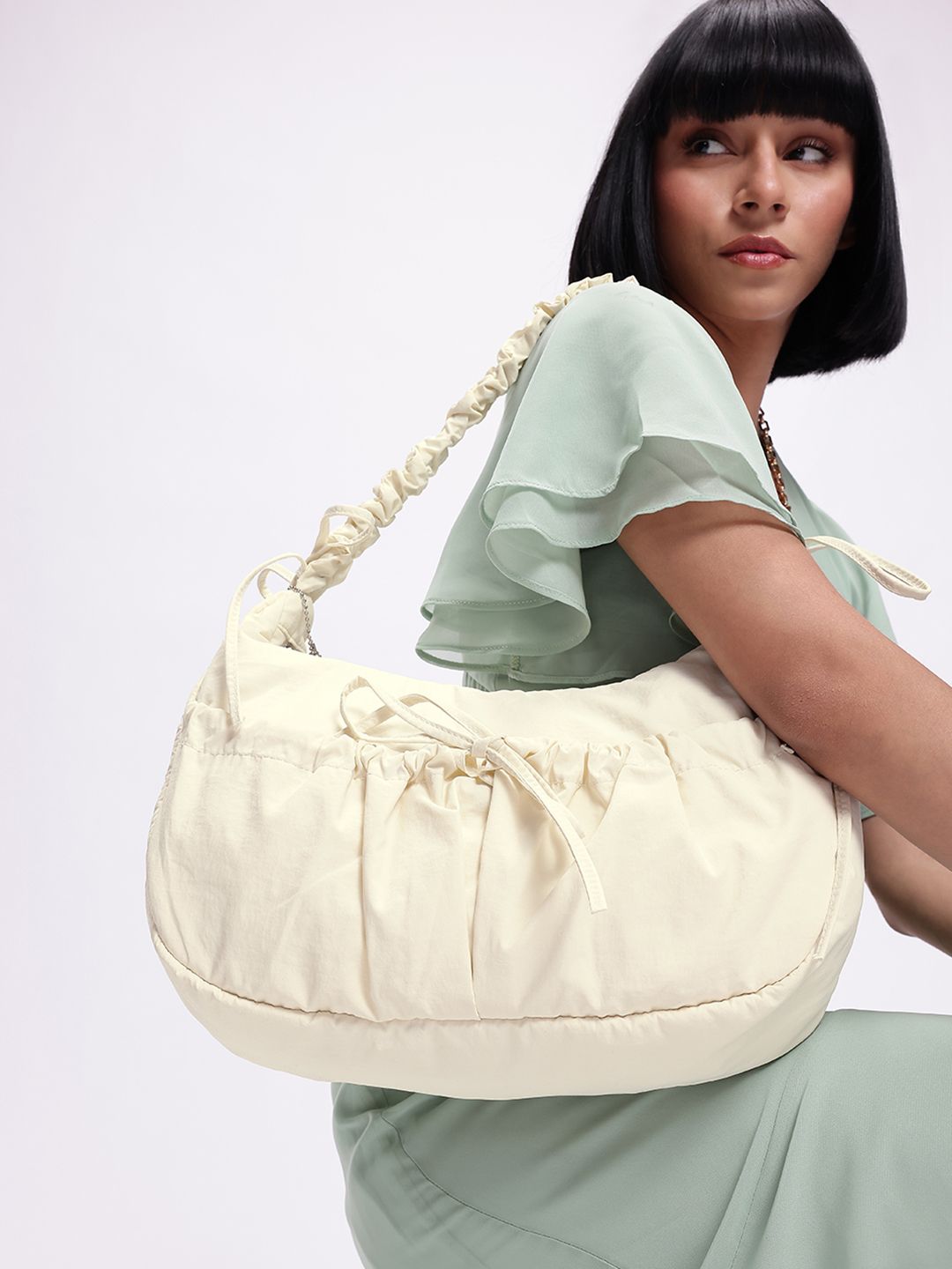 DressBerry Structured Shoulder Bag