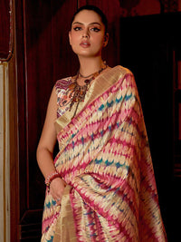 Saree mall Tie and Dye Zari  Sungudi Saree