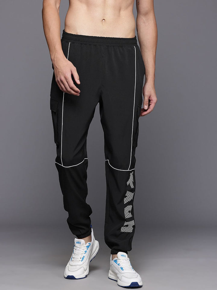 HRX by Hrithik Roshan Men Rapid-Dry Cargo Style Training Joggers