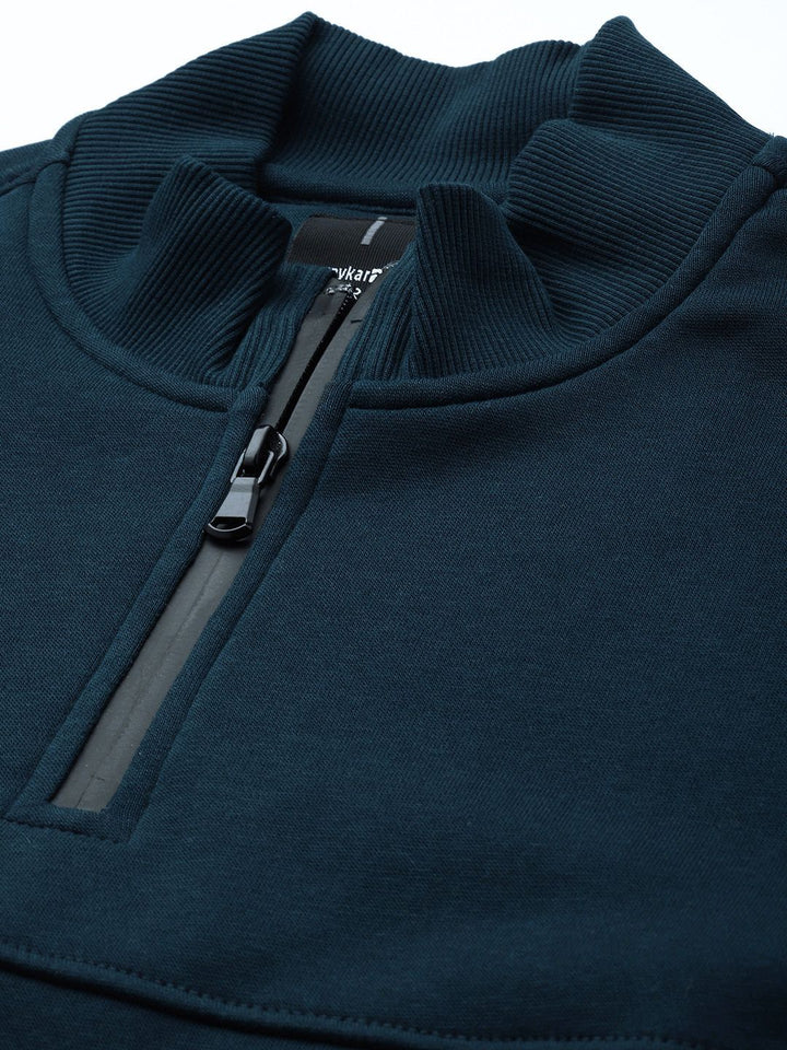 SPYKAR Solid Long Sleeves Pullover Sweatshirt