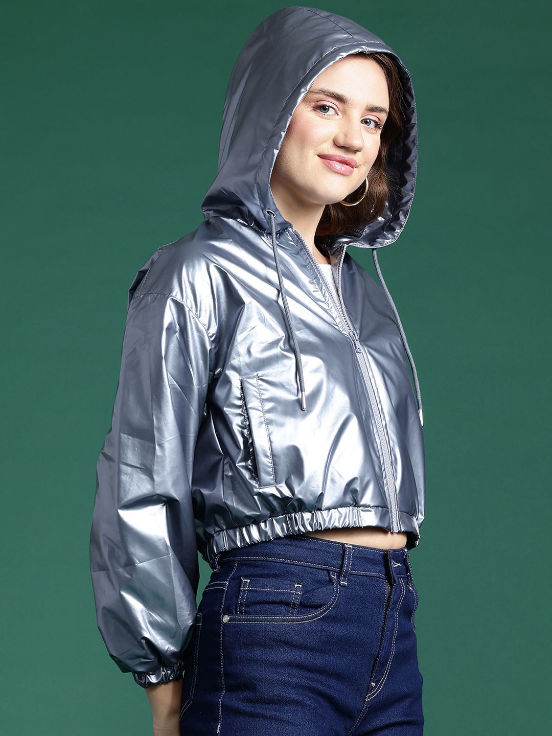 DressBerry Women Crop Tailored Jacket