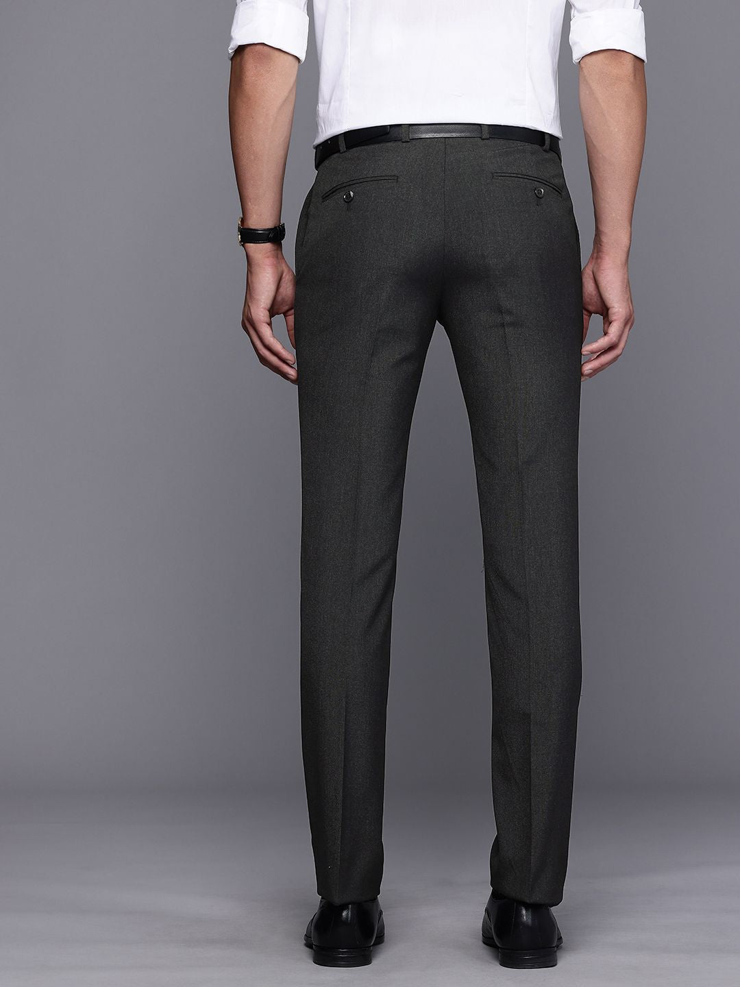 Raymond Men Slim Fit Formal Trousers