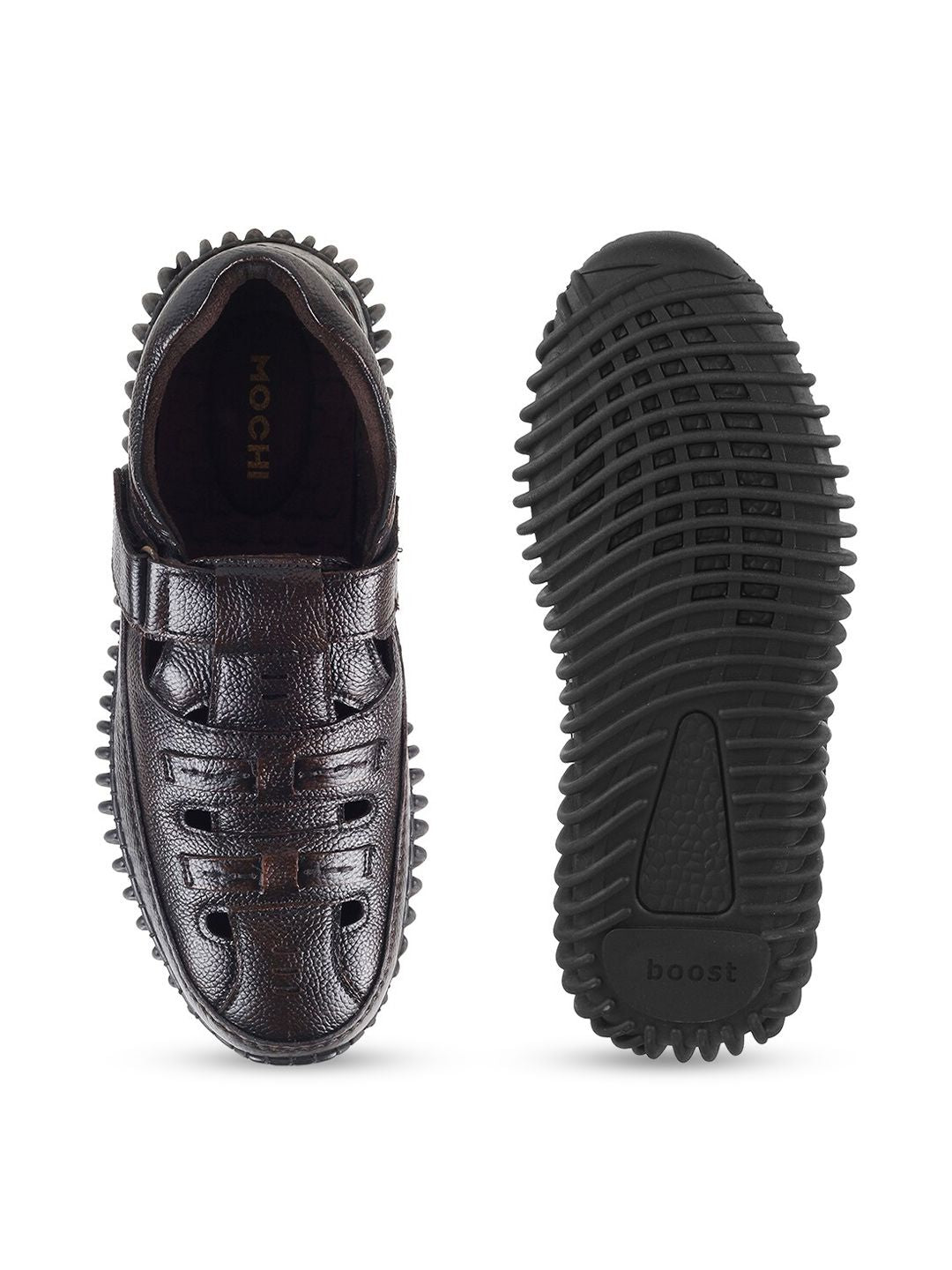 Mochi Leather Fisherman Sandals