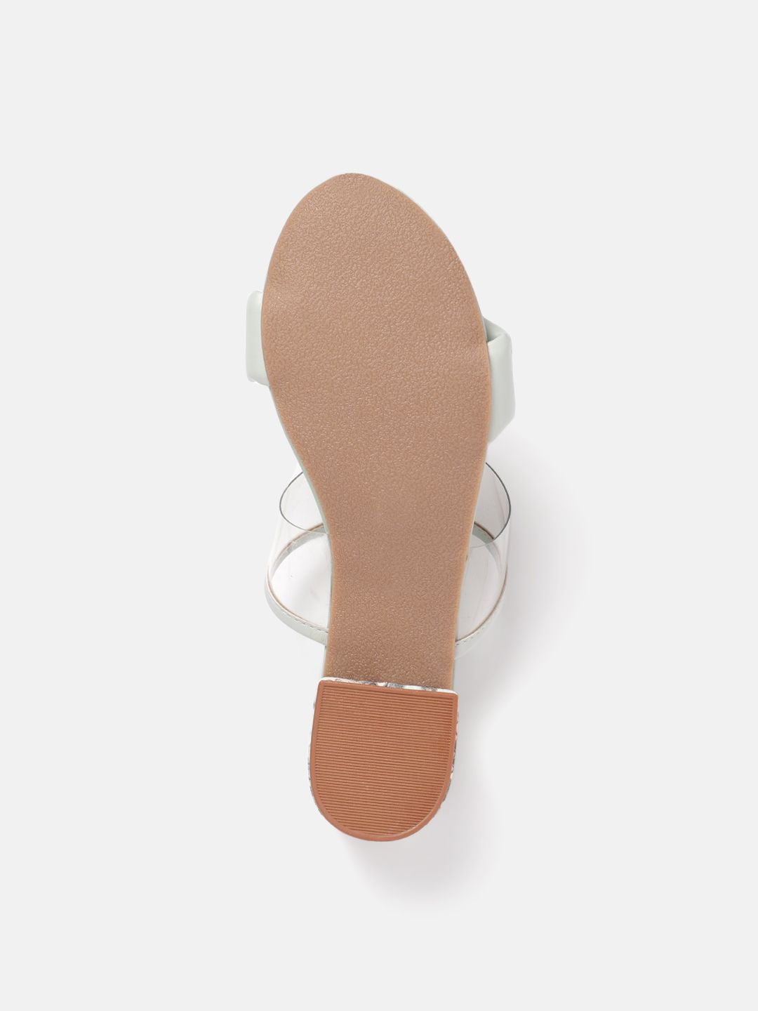 DressBerry Quilt Textured Block Sandals