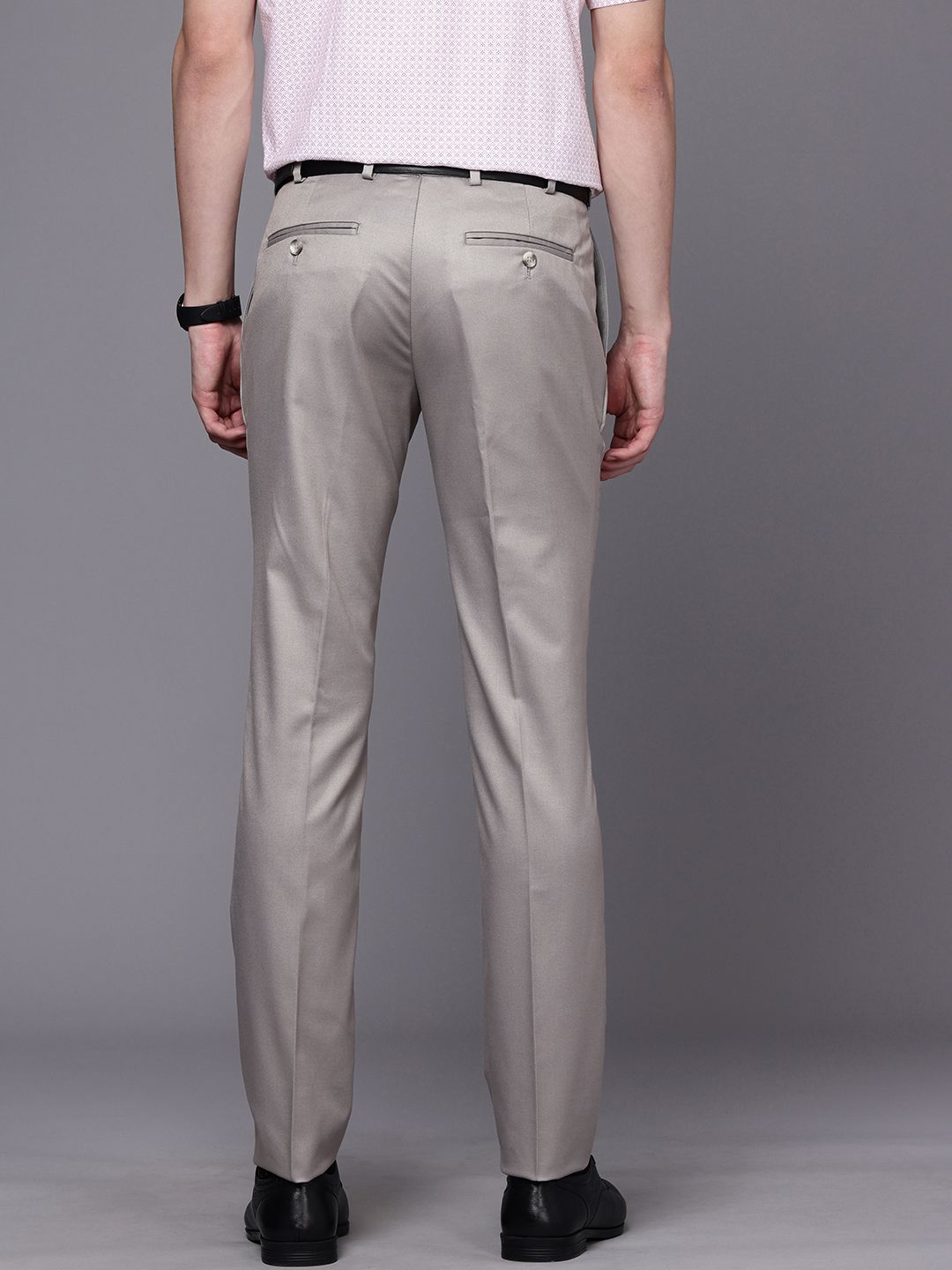 Raymond Men Slim Fit Formal Trousers