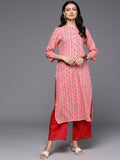 Indo Era Geometric Printed Kurta