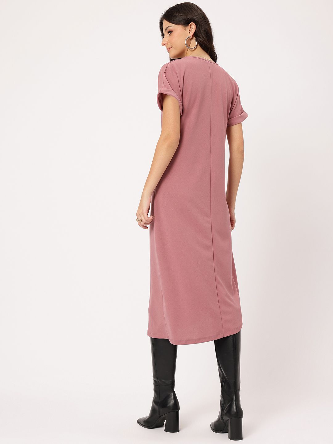 DressBerry Extended Sleeves Sheath Dress