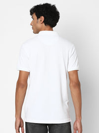 SPYKAR Regular Fit Polo Collar Short Sleeve Cotton T-shirt