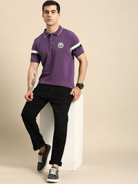 Being Human Men Polo Collar Pure Cotton T-shirt
