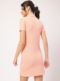 DressBerry Sporty Chic Striped T-shirt Dress