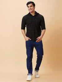 Being Human Slim Fit Tartan Checked Casual Shirt
