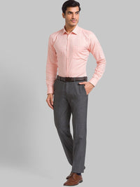 Park Avenue Men Slim Fit Plain Formal Trousers