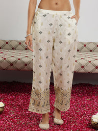 Libas Ethnic Motifs Printed Kurta with Palazzos & With Dupatta