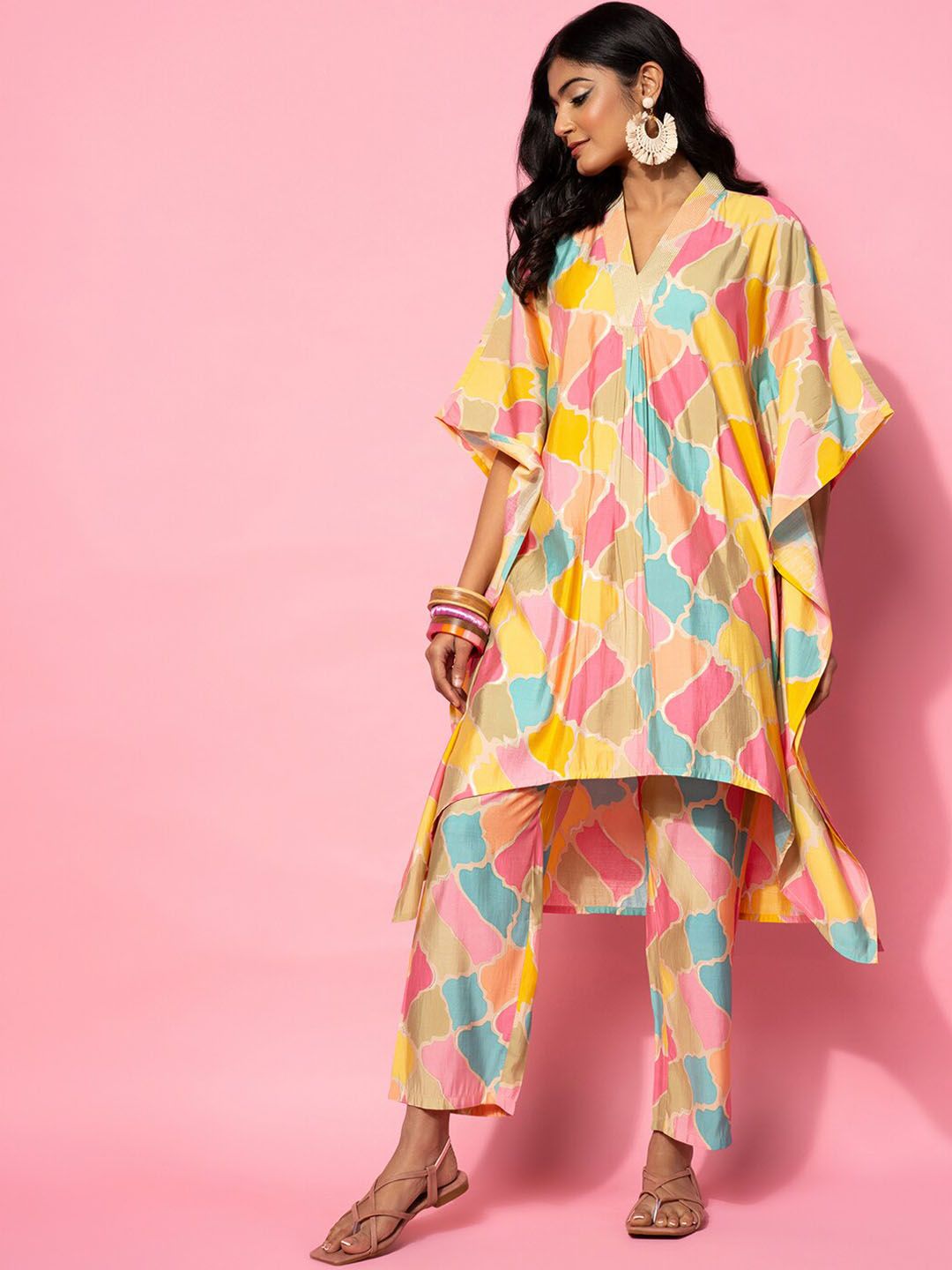 Libas Abstract Printed Co-Ords