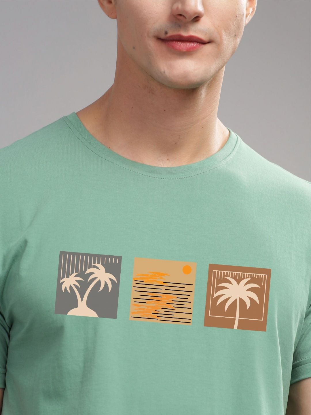 ADRO Men Printed T-shirt