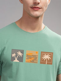 ADRO Men Printed T-shirt