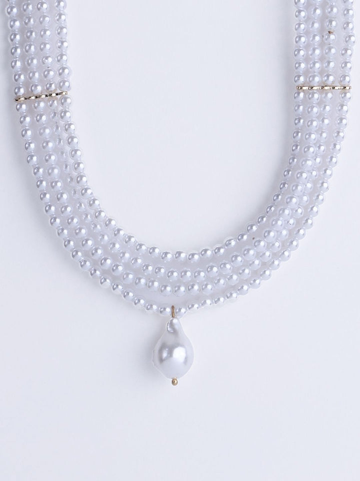 VOGUE PANASH Brass Gold-Plated Necklace