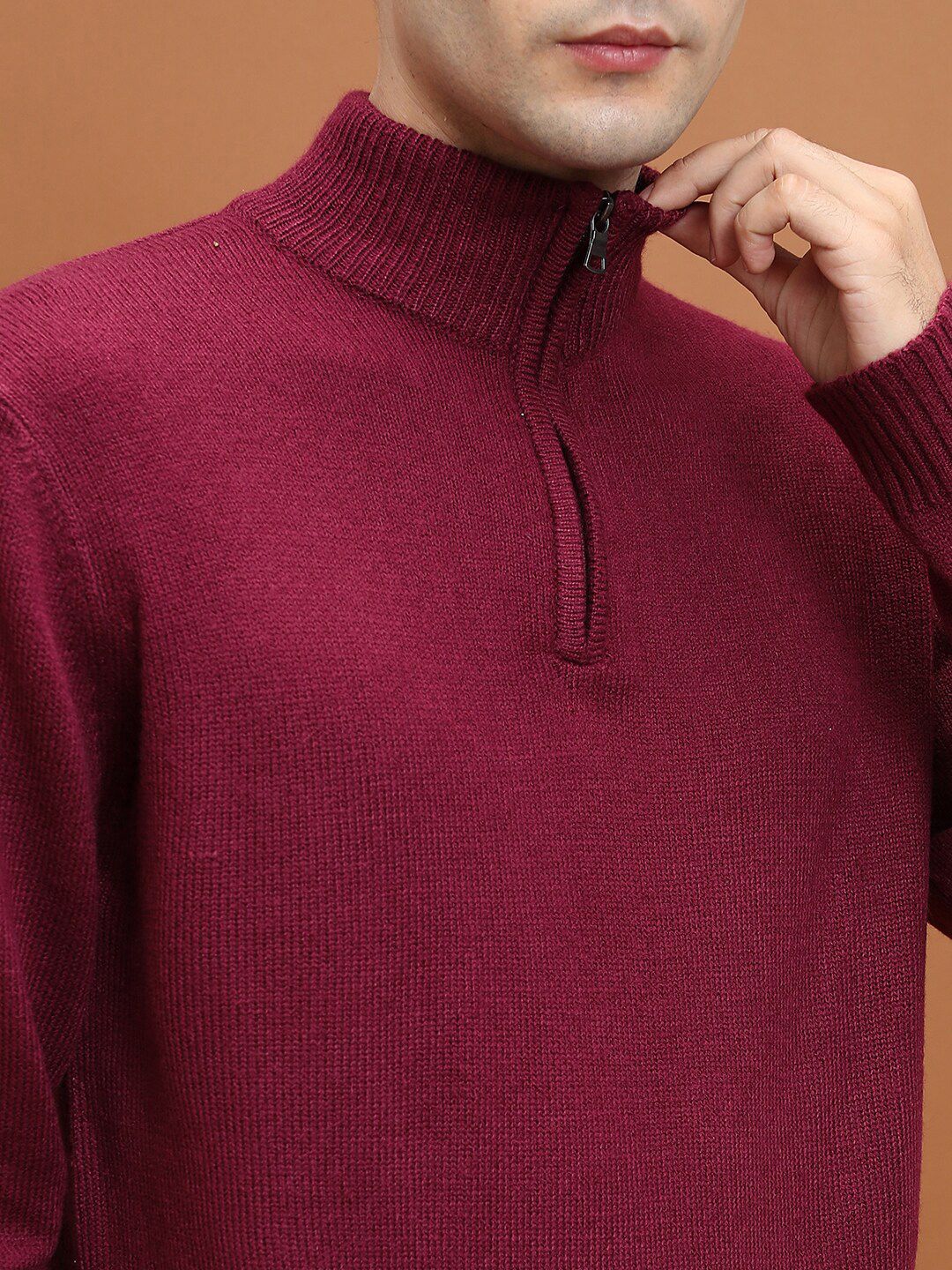 HIGHLANDER Turtle Neck Regular Fit Pullover