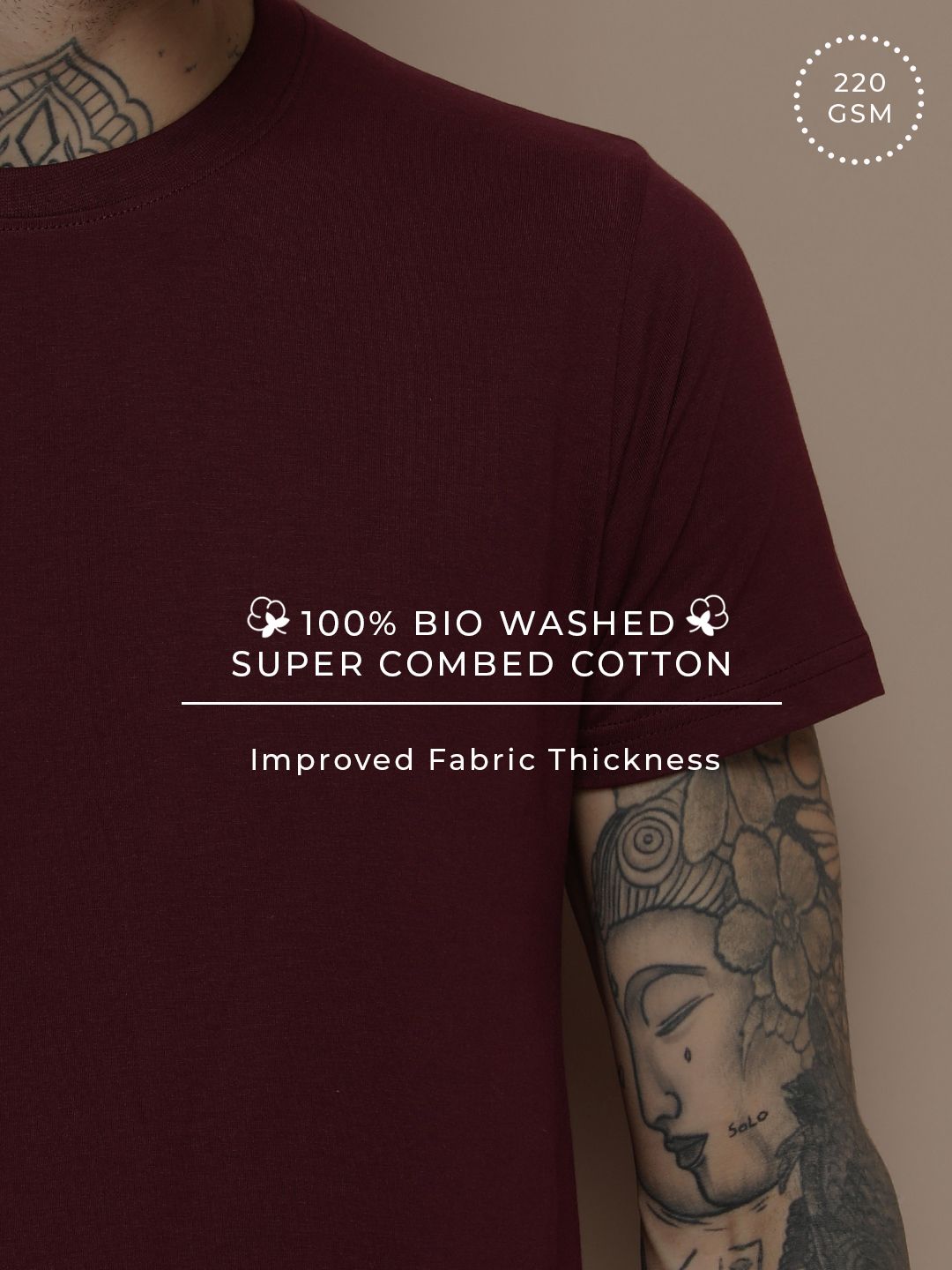Difference of Opinion Men Pure Cotton T-shirt