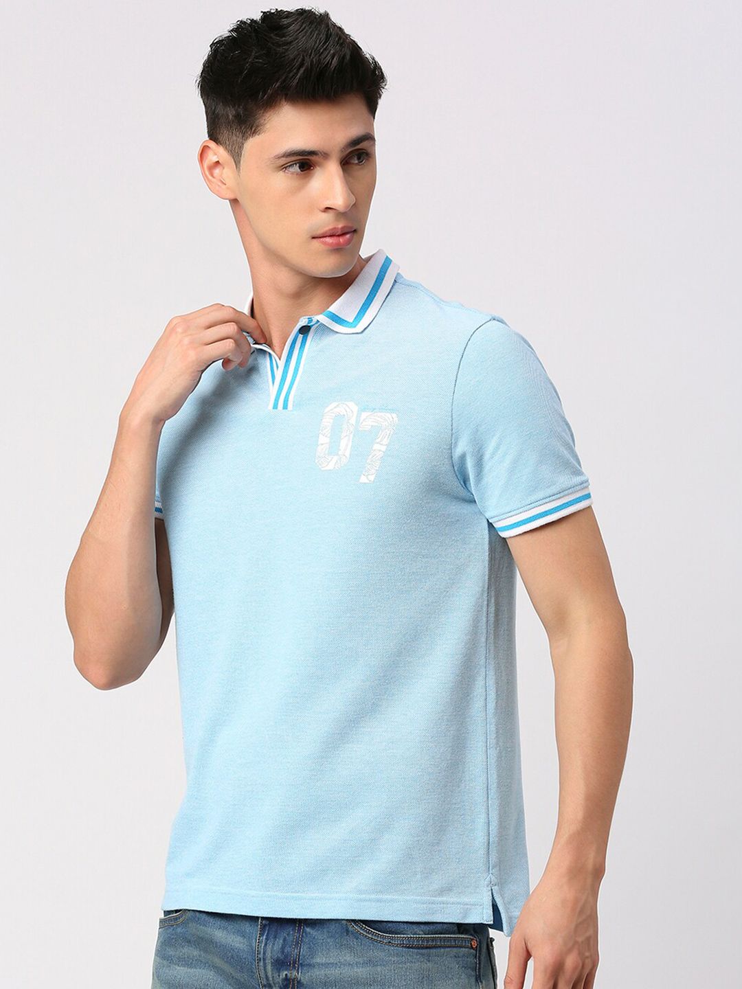 Being Human Polo Collar Short Sleeves Casual T-shirt
