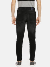 The Indian Garage Co Men Black Slim Fit Mid-Rise Clean Look Jeans