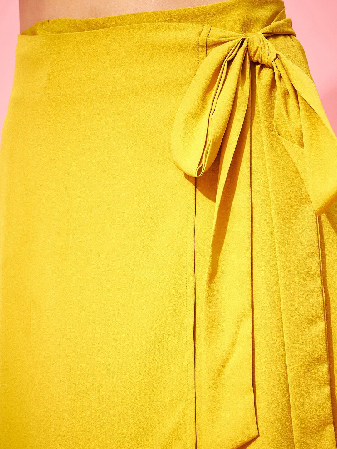Berrylush Shoulder Strap Crop Top With Skirts Co-Ords