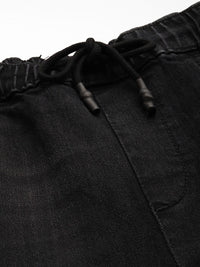 The Indian Garage Co Men Light Fade Stretchable Cargo Style Joggers