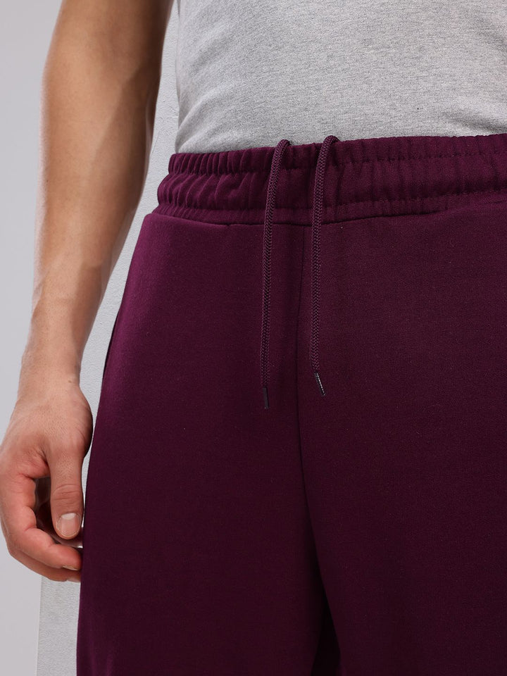 HRX by Hrithik Roshan Men Typography Printed Detail Mid-Rise Lifestyle Track Pants