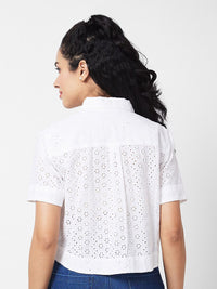 SPYKAR Women Boxy Opaque Casual Shirt