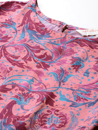 all about you Floral Print Fit & Flare Midi Dress
