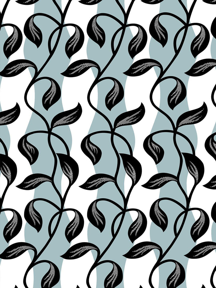 Story@home 2 Pieces White & Grey Printed Door Curtains