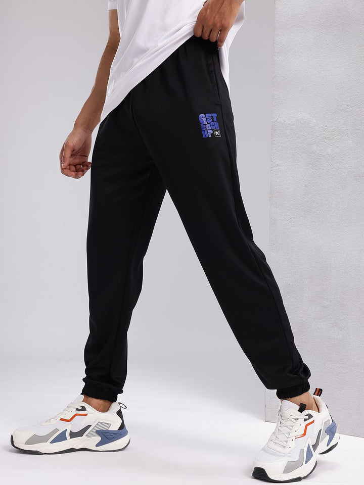 HRX by Hrithik Roshan Men Printed Detail Rapid-Dry Running Joggers