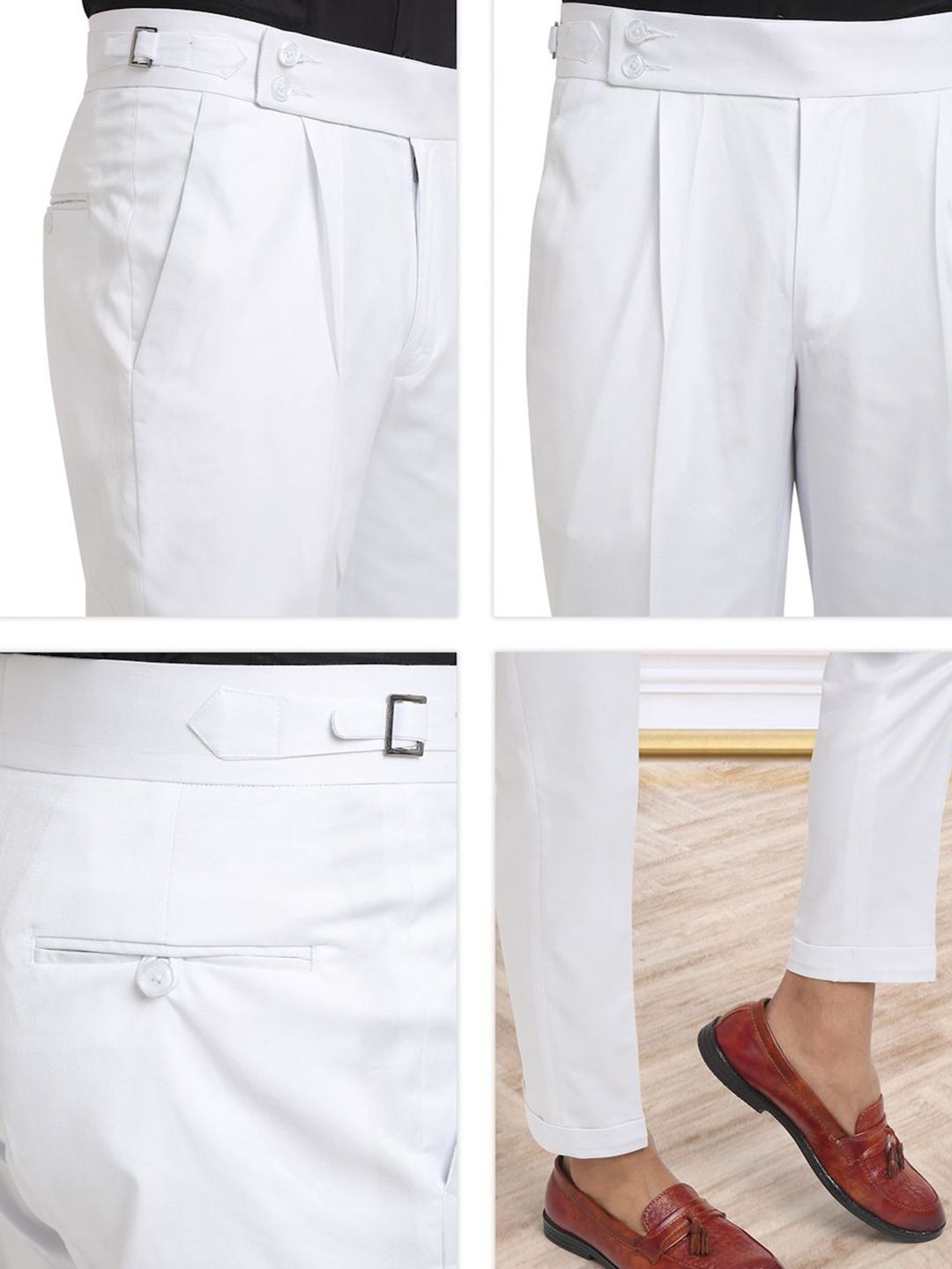 KLOTTHE Men Italian Gurkha Pants