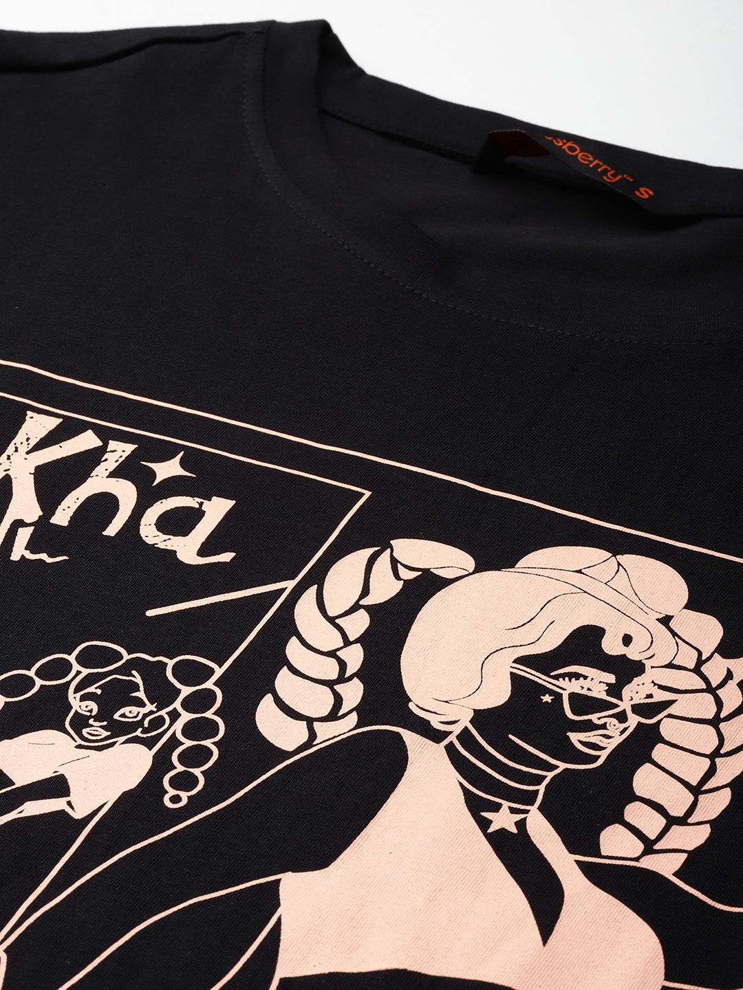 DressBerry Typography Printed Pure Cotton T-shirt