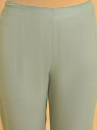 W Women Mid Rise Pure Cotton Regular Trousers