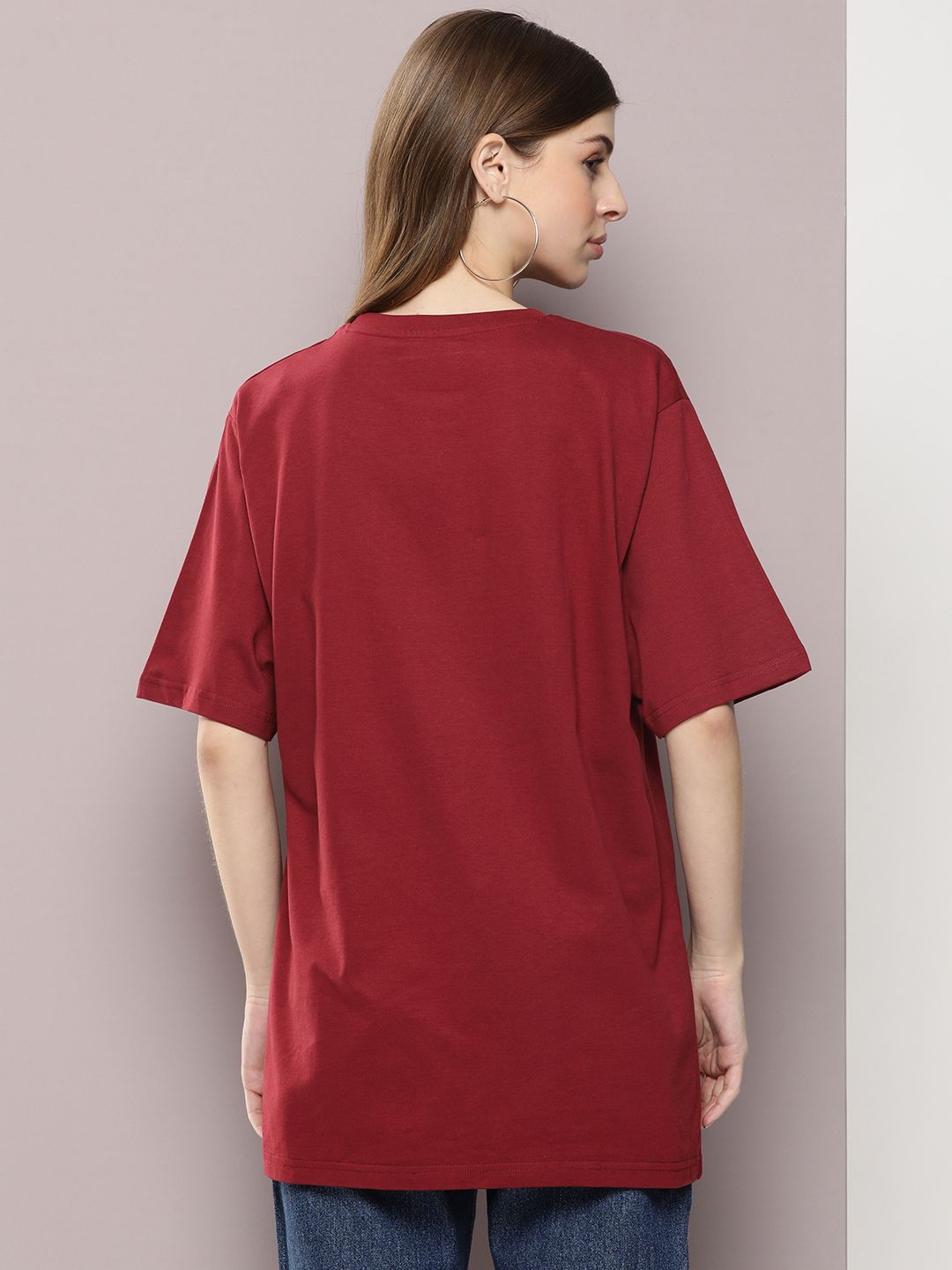 DILLINGER Women Graphic Printed Oversized T-shirt