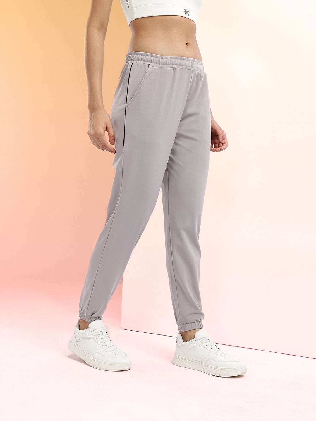 HRX by Hrithik Roshan Women Mid-Rise Rapid-Dry Running Joggers