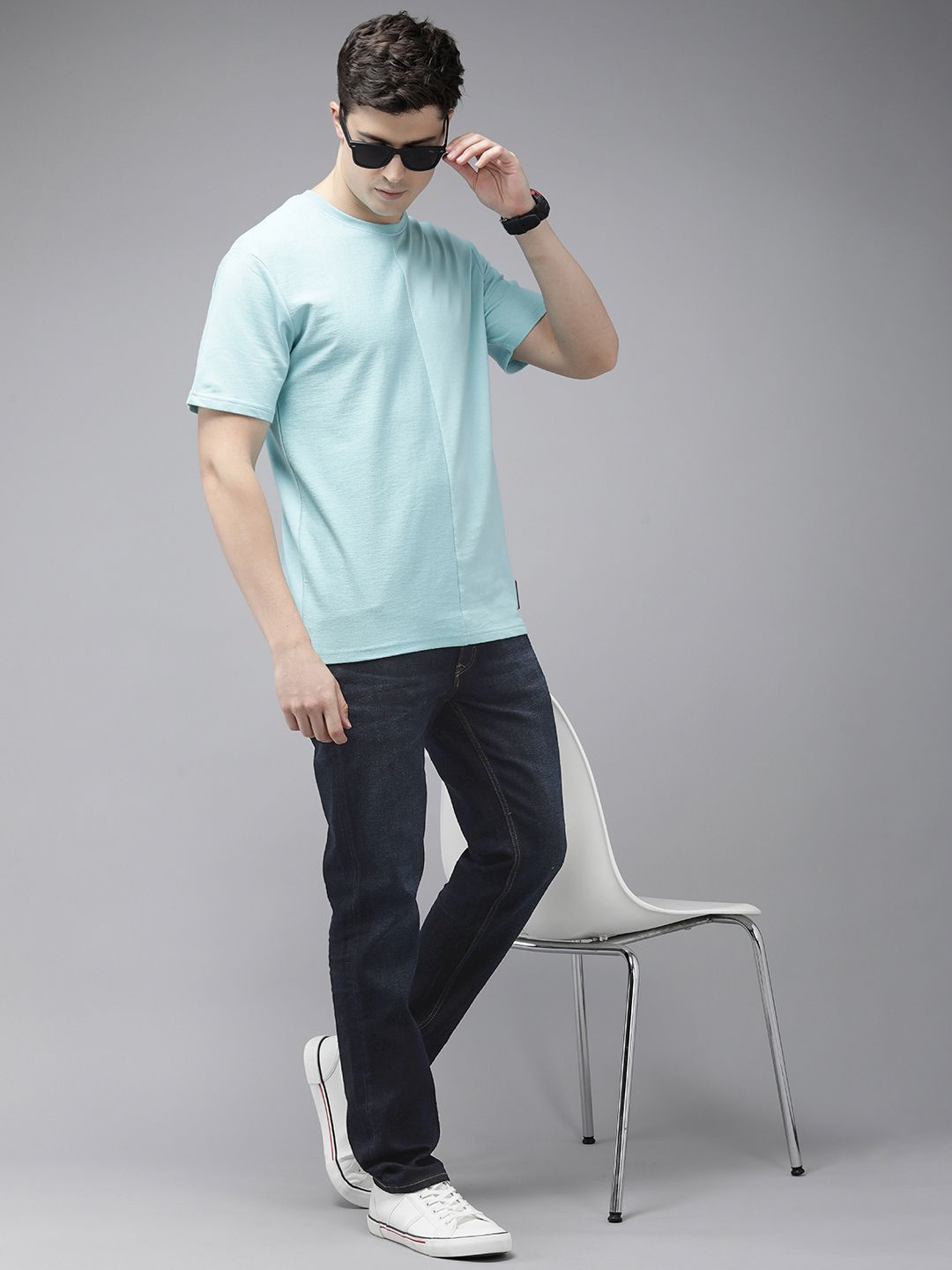 SPYKAR Men Rovers Regular Fit Mid-Rise Light Fade Stretchable Jeans