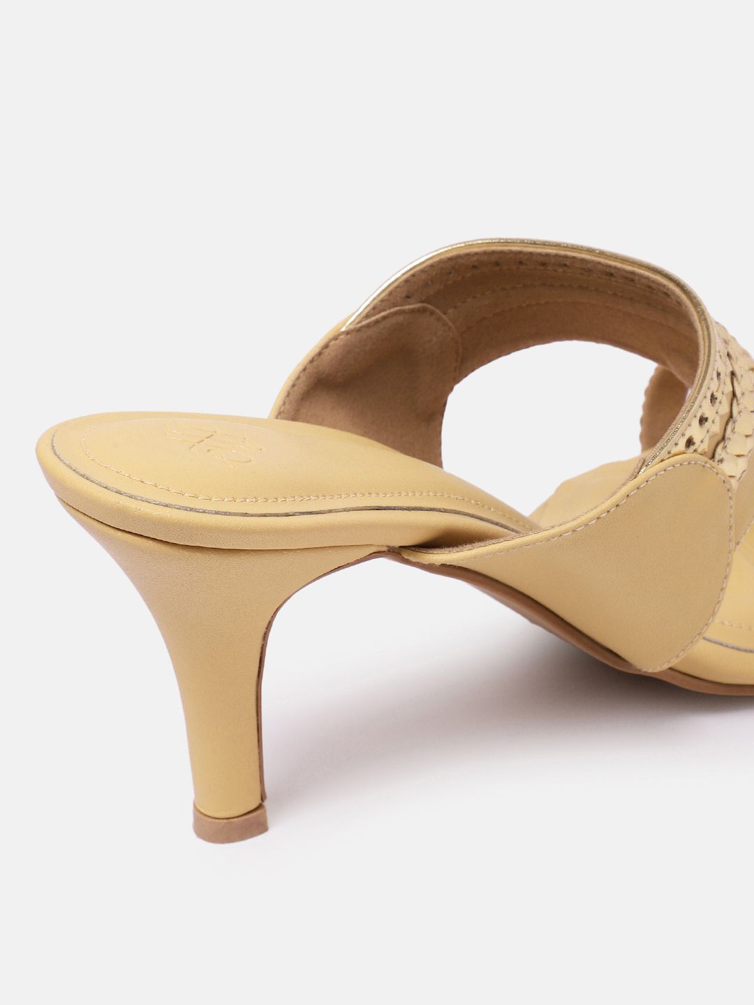 House of Pataudi Open Toe Slim Heels