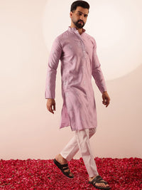 SOJANYA Men Embroidered Mirror Work Kurta