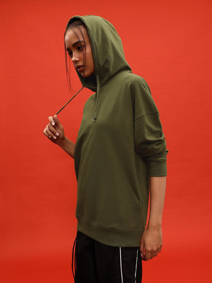 DressBerry Hooded Relaxed Sweatshirt