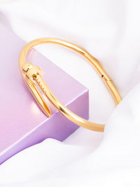 VOGUE PANASH Gold-Plated Bangle-Style Bracelet