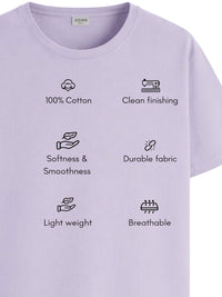 ADRO Men Typography Printed T-shirt